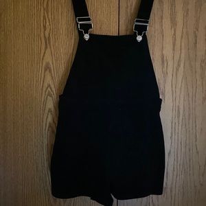 Black overalls